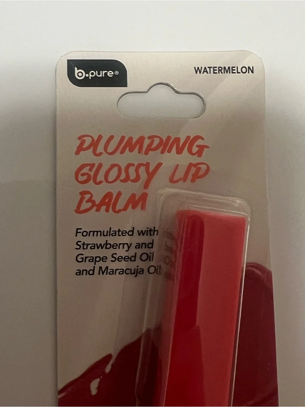 Plumping Glossy Lip Balm - Watermelon Pink